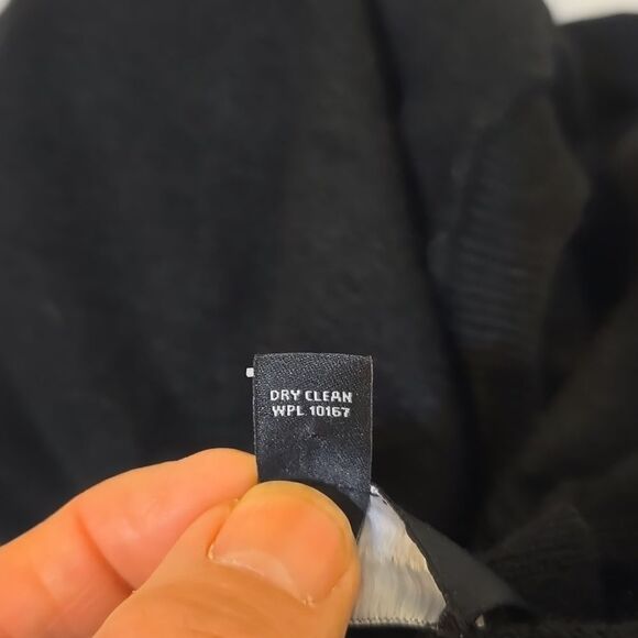 Aqua Cashmere short sleeve sweater with ruffle, sz S - Picture 9 of 9